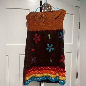 Boho Summer Coverup/Dress, India Boutique, One size fits most